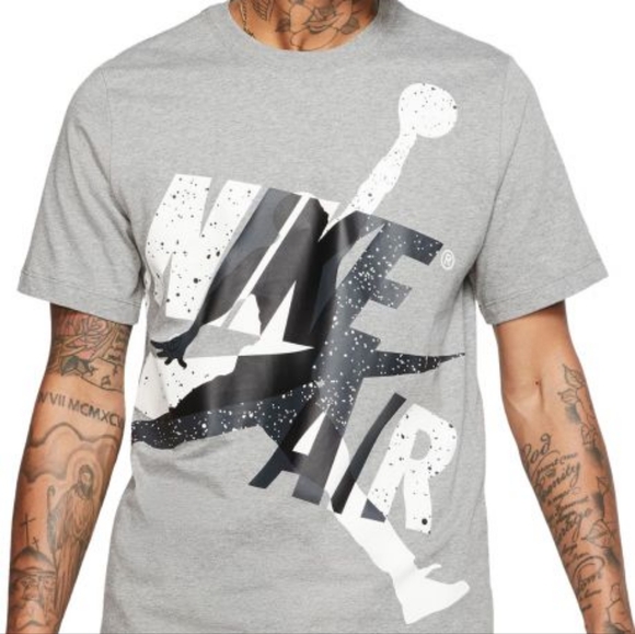JordanJUMPMAN CLASSICS HBR TEE gray/black/white - Picture 6 of 6